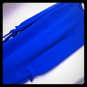 Tie-Sleeve Shift Dress Banana Republic 8P